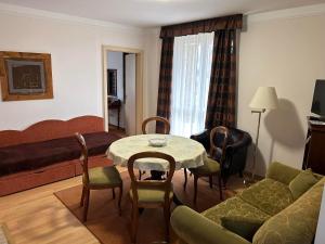 Posezení v ubytování Bernadett Villa Apartman 3