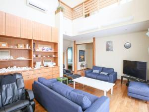 Χώρος καθιστικού στο Branches Villa Kabira