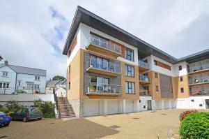 Bygningen som lejligheden ligger i