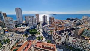 Widok na miasto Benidorm z tego apartamentu