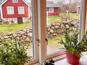 Сад в 6 person holiday home in SÖLVESBORG-By Traum