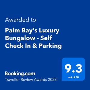 Gallery image of Palm Bay's Luxury Bungalow - Self Check In & Parking in Margate