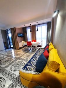 Posezení v ubytování Bakuriani Villa Shale 9