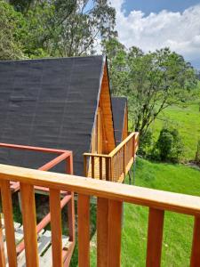 Příroda nedaleko luxury tent