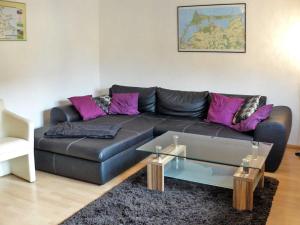 Ruang duduk di Ferienwohnung und Suite bei Stralsund +19 gambar