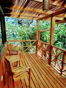 Uma varanda ou terraço em Hotel Arco Iris