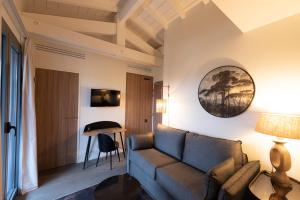 Posezení v ubytování L'Anderenis Boutique Hôtel