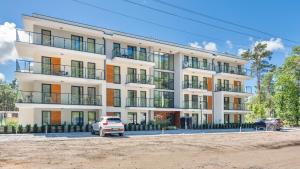 Budynek, w którym mieści się apartament