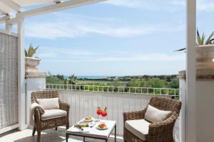 Балкон или терраса в Canne Bianche Lifestyle Hotel