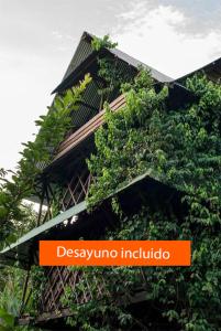 Certifikát, hodnocení, plakát nebo jiný dokument vystavený v ubytování Paraíso Ayahuasca Hotel & Tours