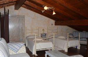 A seating area at Casa Nicola