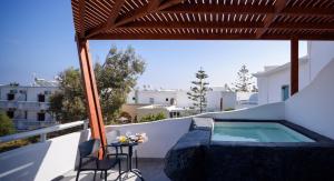 A balcony or terrace at Armonia