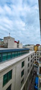 a view of a building in a city at taksim diamond hotel in Istanbul