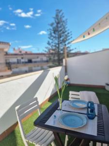 Balkón nebo terasa v ubytování A 600m de la playa, terraza soleada