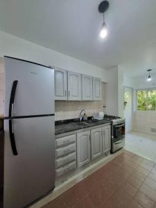 Dapur atau dapur kecil di Mitre Apartamentos