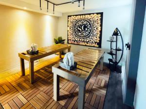 Posezení v ubytování Saint George Hotel - Spa & Temazcal