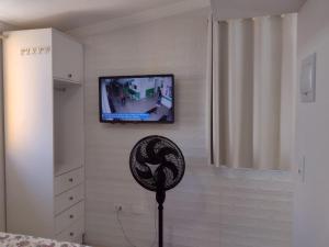 TV a/nebo společenská místnost v ubytování Triplex Beach Selma