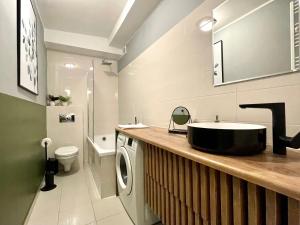 Kúpeľňa v ubytovaní Apartament Helena