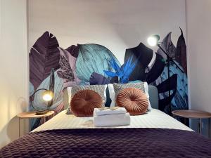 Posteľ alebo postele v izbe v ubytovaní Apartament Helena