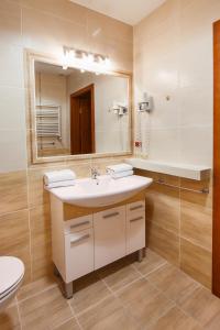 Kúpeľňa v ubytovaní Hotel Masuria