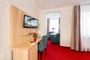 TV/Unterhaltungsangebot in der Unterkunft Hotel Garni Sonne