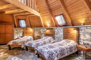 Postel nebo postele na pokoji v ubytování Theasis-Igloo