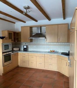 Køkken eller tekøkken på Ferienhaus Marie