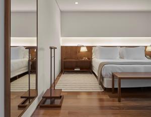 Cama ou camas em um quarto em Hotel Fasano Belo Horizonte