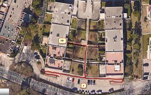 The surrounding neighborhood or a neighborhood close to a panziókat
