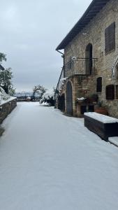 CASALE SAN FORTUNATO during the winter