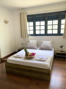Llit o llits en una habitació de Villa Clémence