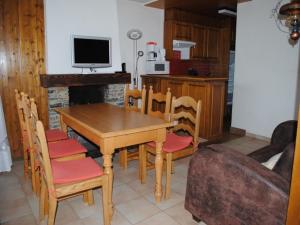 Η κουζίνα ή μικρή κουζίνα στο Residence Alexia