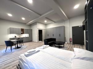 TV a/nebo společenská místnost v ubytování HH Apartments