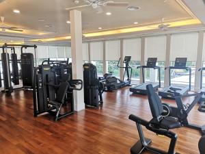 Das Fitnesscenter und/oder die Fitnesseinrichtungen in der Unterkunft The Danna Langkawi - A Member of Small Luxury Hotels of the World