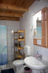 Kylpyhuone majoituspaikassa Dionisios