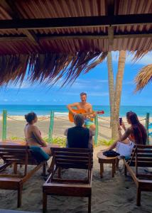 Gestir sem dvelja á Palmarío Hostal