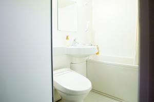Koupelna v ubytování Hotel Meldia Kyotoshijoomiya
