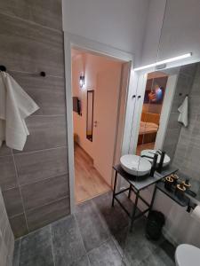 Phòng tắm tại Harmony Apartment Poiana Brasov