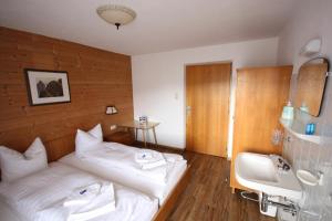 Posteľ alebo postele v izbe v ubytovaní Haus Schönjochl by Châtel Reizen