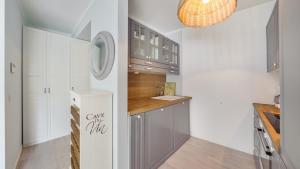 Kuchyňa alebo kuchynka v ubytovaní Apartamenty Sun & Snow Playa Baltis z sauną