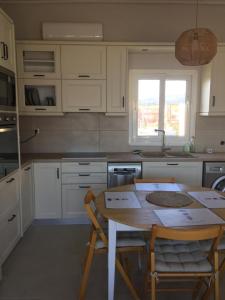 Kuchyň nebo kuchyňský kout v ubytování Emelia Apartment