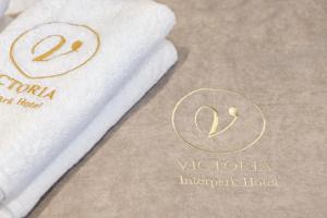 Certifikát, hodnocení, plakát nebo jiný dokument vystavený v ubytování Victoria Interpark Hotel