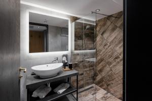 Koupelna v ubytování Victoria Interpark Hotel