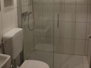 Koupelna v ubytování Zur Dorfschänke