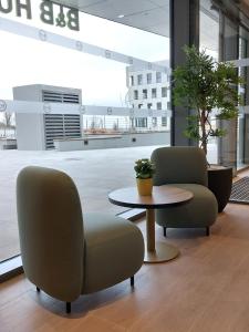 Posezení v ubytování B&B HOTEL Dijon Valmy Toison d'or