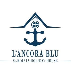 einem Anker-Logo für ein Santa-Clarita-Ferienhaus in der Unterkunft L'Ancora Blu in Porto Torres