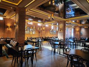 Restaurace v ubytování Orbi Palace Apartment 344