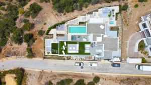 Widok z lotu ptaka na obiekt Luxury Villa Tomillo