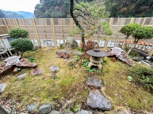 Zahrada ubytování Sangai Ryokan