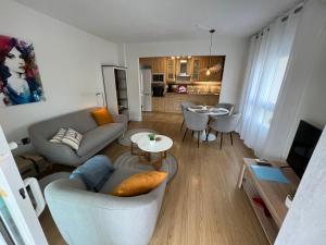 Kuchyň nebo kuchyňský kout v ubytování Appartement Primavera